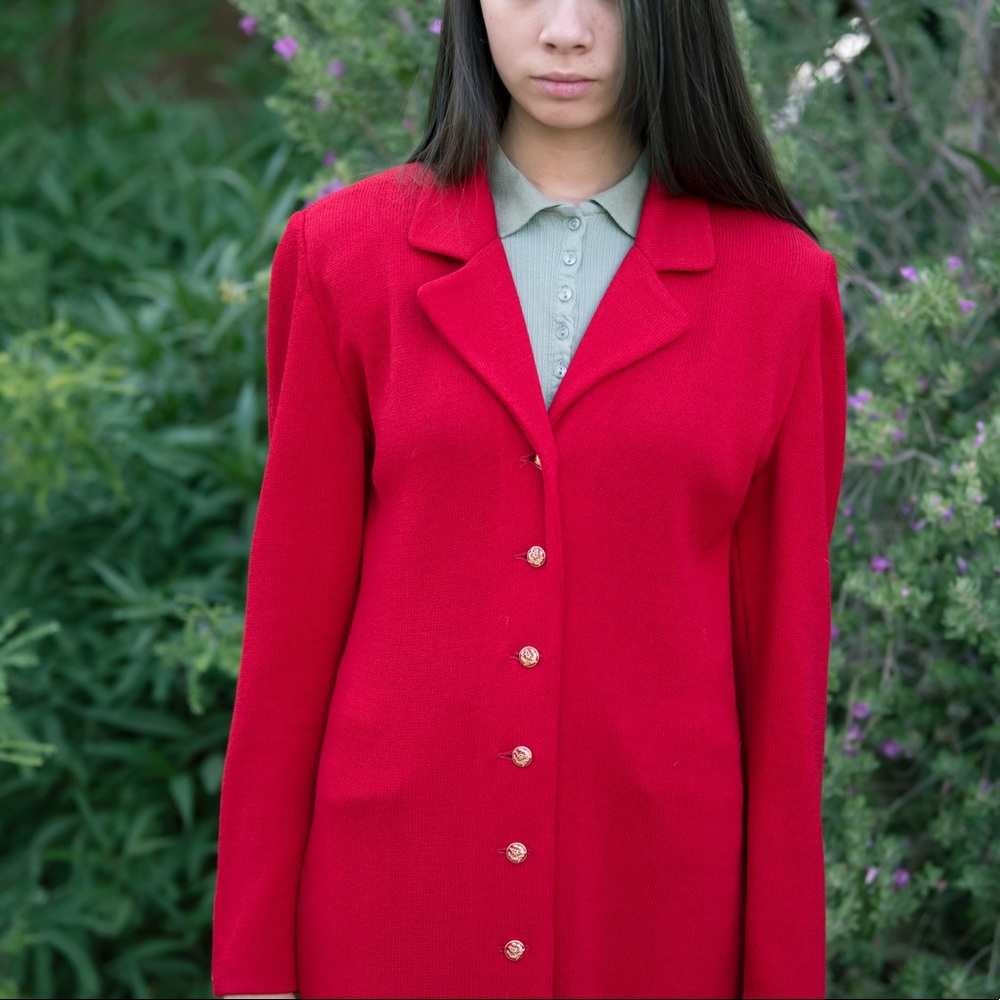 ST. JOHN Collection ~Long Jacket Top Coat … - Picture 2 of 4